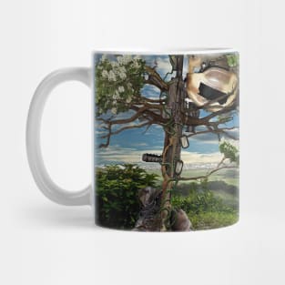 Rebirth of a Fallen Soldiers Cross Mug